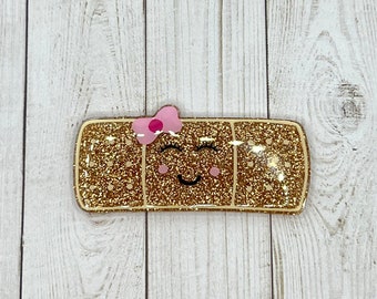 Kawaii Bandaid badge reel cute bandage badge clip retractable ID badge holder for women, school nurse gift, pediatric nurse accessories