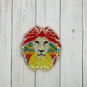 Lion Badge Reel, Badge ID for nurse badge reel, Birthday gift for her badge ID, Thank you gift for girlfriend gift for him, Best friend gift