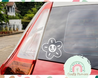 Karol G Florecita car decal, Latina car decal for girls, Bichota gift for my friends, Car sticker for latinas, Trendy car decals for fans