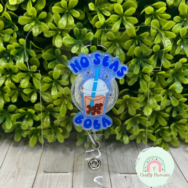 No seas boba badge reel, Hispanic Badge ID holder, Latina badge reel, regalo para mujer,regalo de cumpleaños,cute coworker birthday gift