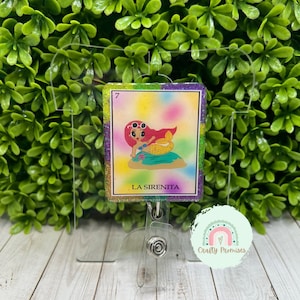 Karol G Loteria Badge Reel,Mañana Ser Bonito Badge,Karol G Badge ID Holder,Gift for coworker, Birthday Gift for her best friend, Office Gift