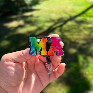 MA Badge Reel, Medical Assistant Badge Reel, Medical Badge Reel, Medical Staff Badge Reel, Thank you gift, Graduation gift, Birthday Gift