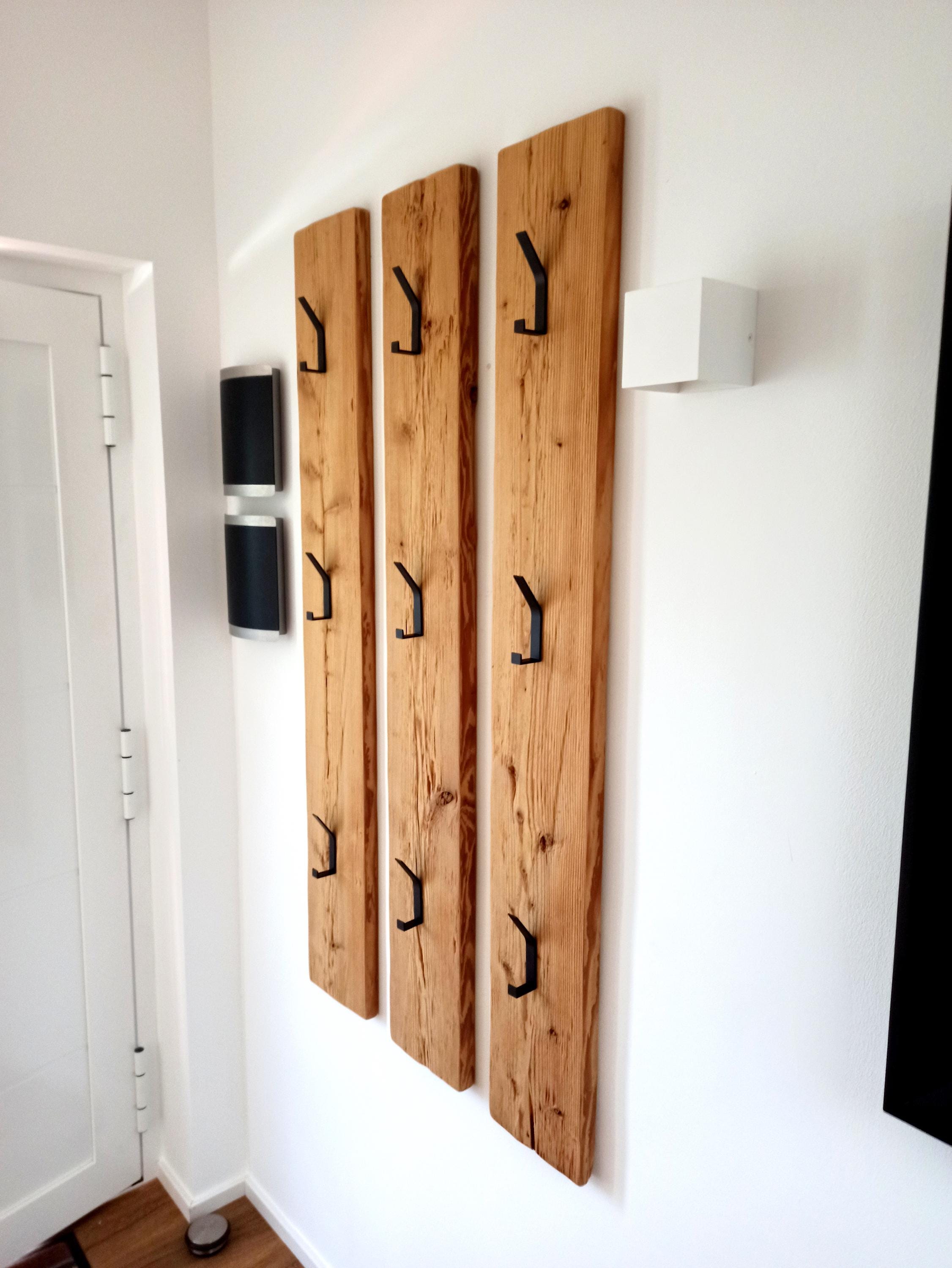 Garderobe Altholz Kleiderhaken Wandregal