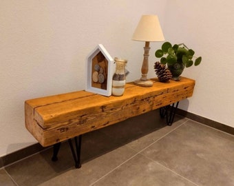 Sideboard console TV lowboard old wood bench side table console coffee table hallway table