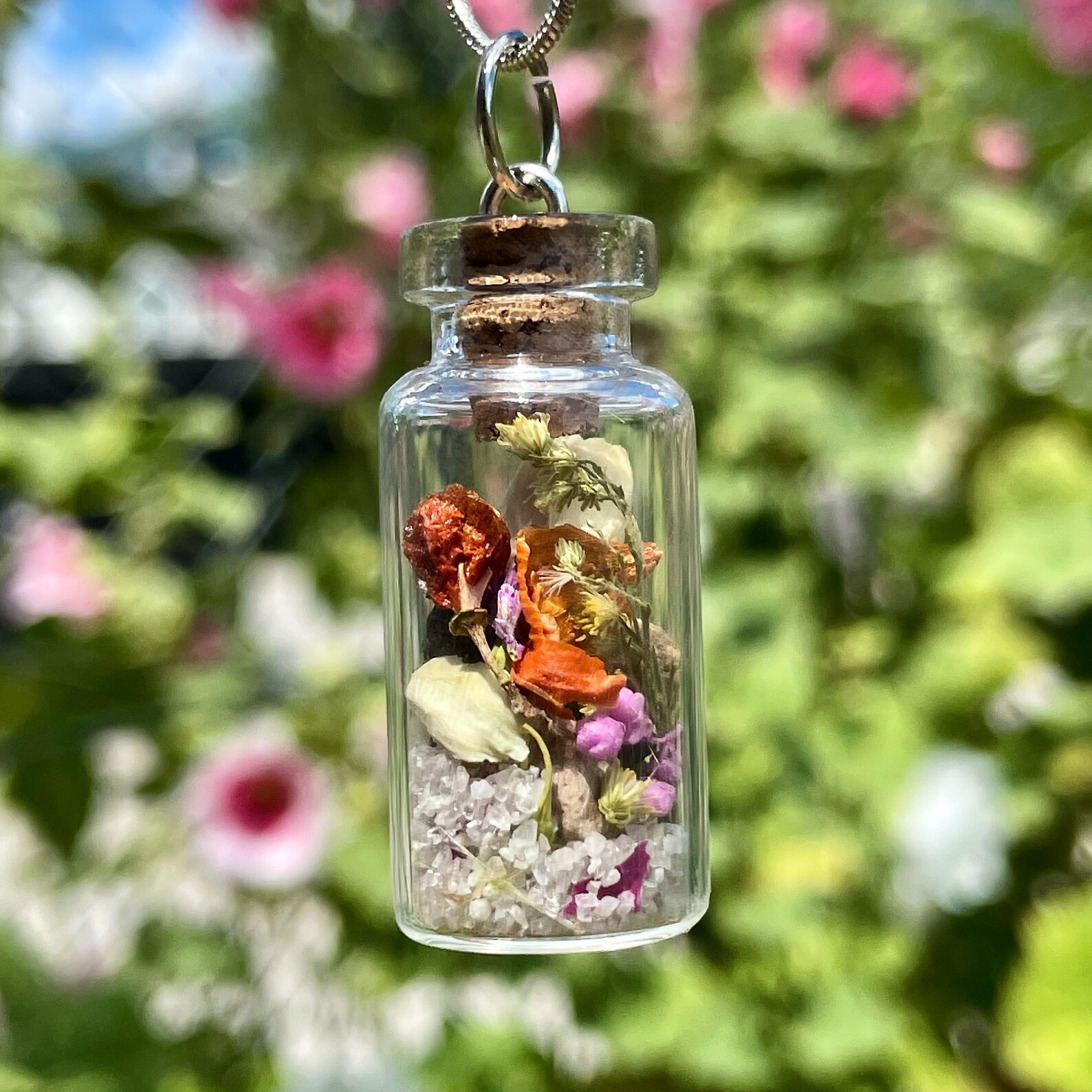 Terrarium Necklace Etsy