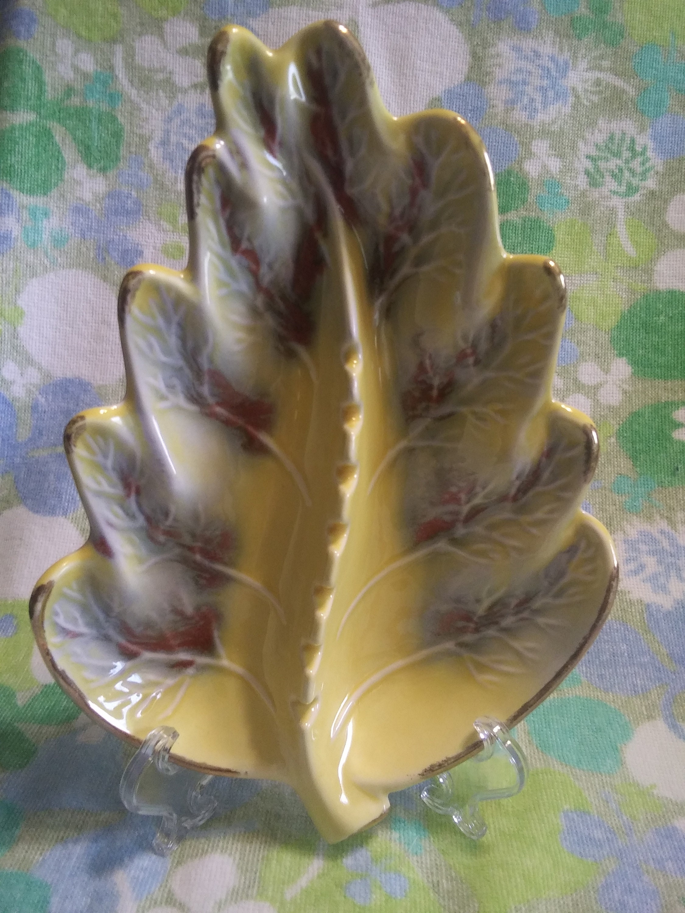 Vintage California Pottery 811 Leaf Ashtray - Etsy