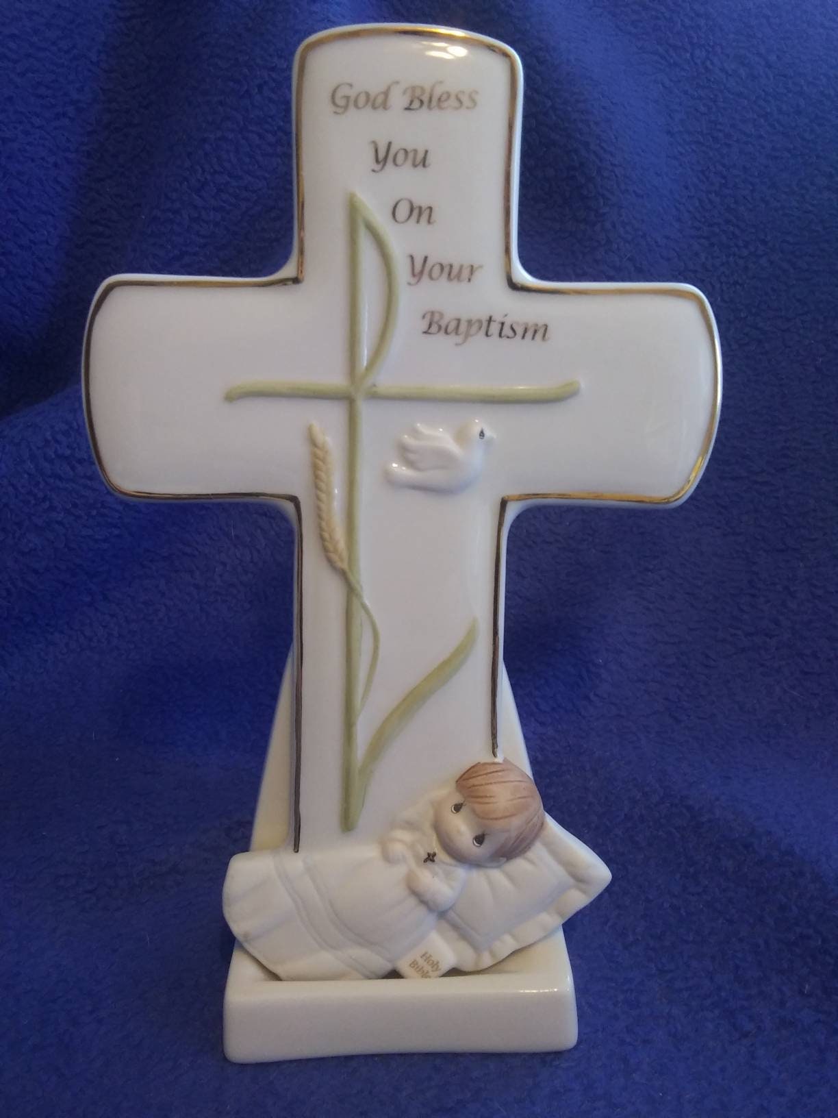 precious moments baptism cross precious moments baptism cross