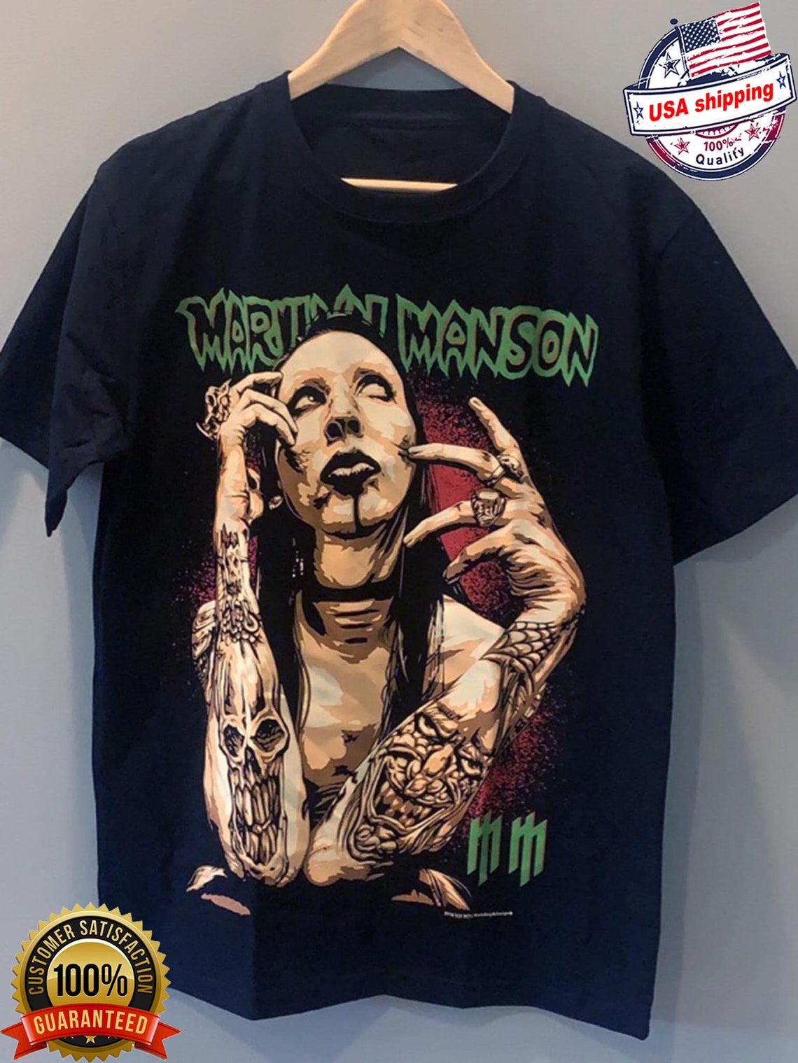 Marilyn Manson T Shirt Vintage
 Marilyn Manson Vintage Band Camiseta Marilyn Manson Street