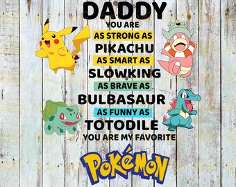 Download Pokemon Dad Etsy