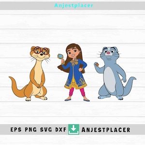 Cartoon Svg, Bundle, Cricut File, Clipart, Svg, Png, Eps, Dxf