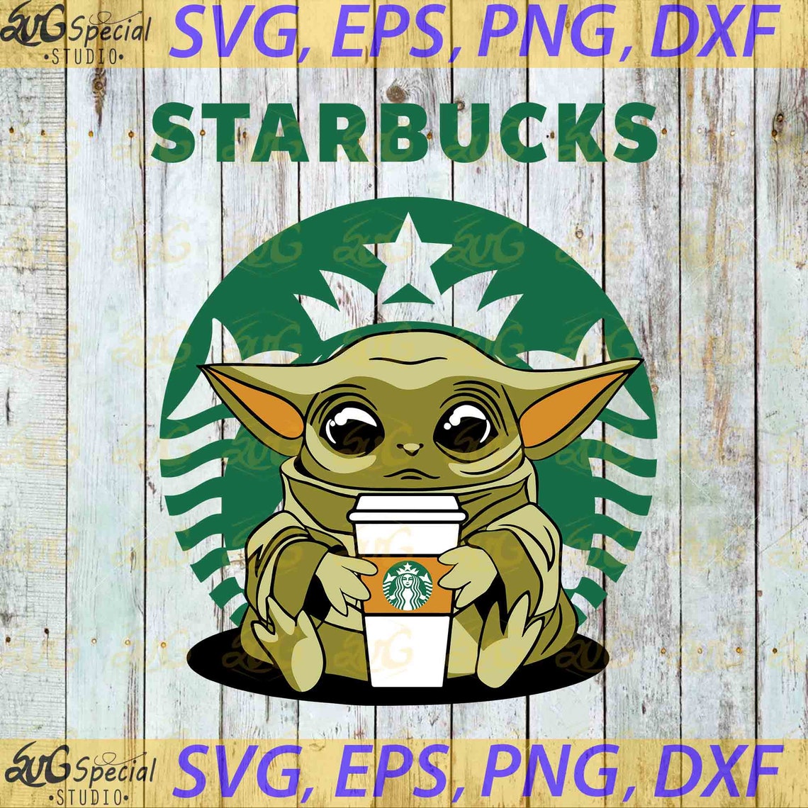 Free Free 113 Baby Yoda Starbucks Svg Free SVG PNG EPS DXF File