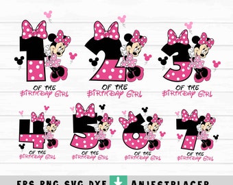 Bundle Birthday Girl Svg, Birthday Svg, Cricut File, Clipart, Svg, Png, Eps, Dxf