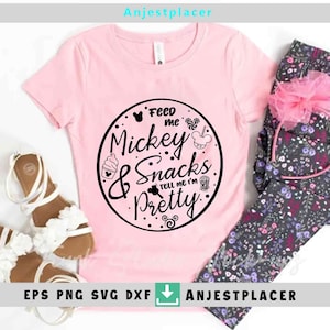 Feed Me Svg, Cartoon Svg, Cricut File, Clipart, Svg, Png, Eps, Dxf