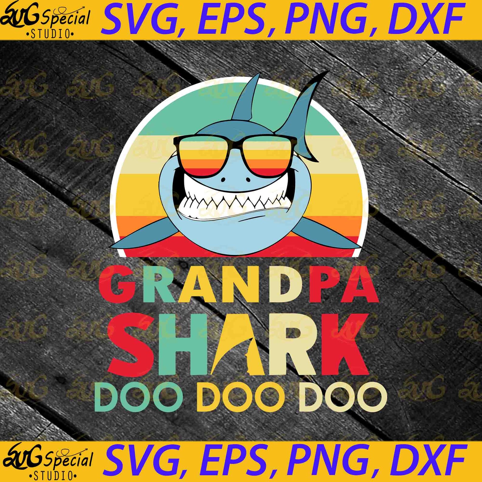 Free Free 262 Grandpa Shark Svg SVG PNG EPS DXF File