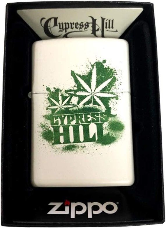 Zippo Custom Lighter Matte White Cypress Hill Hip Hop Music Etsy