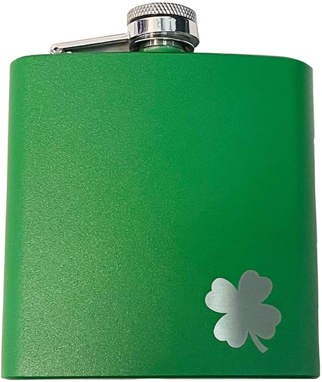 8oz Clover - Lucky in Love Stainless Steel Flask 8oz Clover - Lucky in Love Stainless Steel Flask