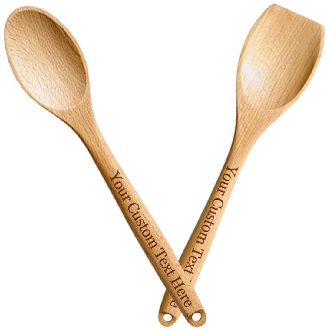Custom Wood Heart Spoon Blanks for Laser Engraving – Custom Wood Products