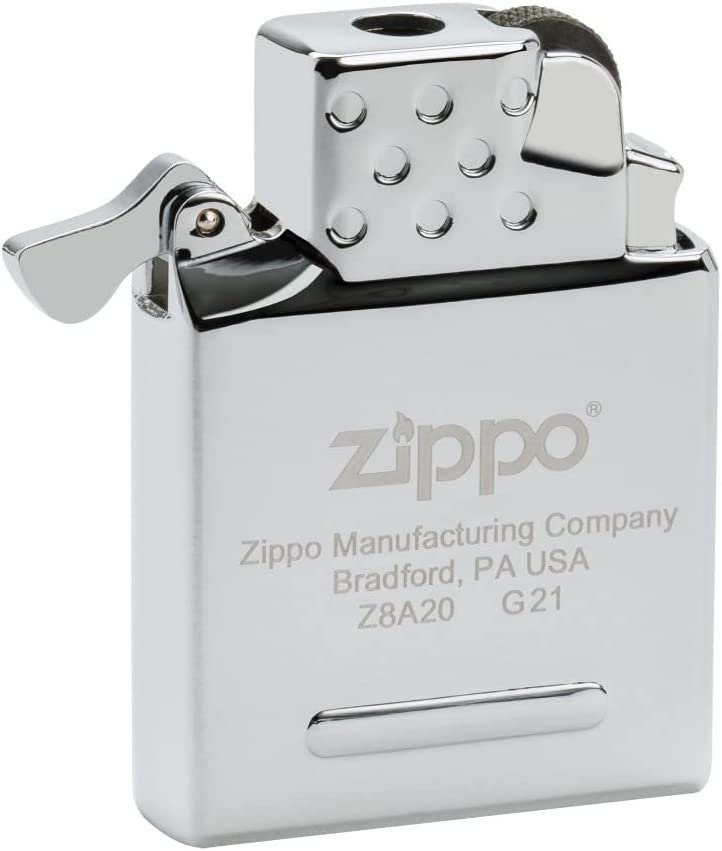 Zippo Butane Torch Lighter Insert, Insert for Cigars Cigarettes Candles  with Adjustable Flame, for Zippo Lighter Case, Butane Refillable for  Tobacco