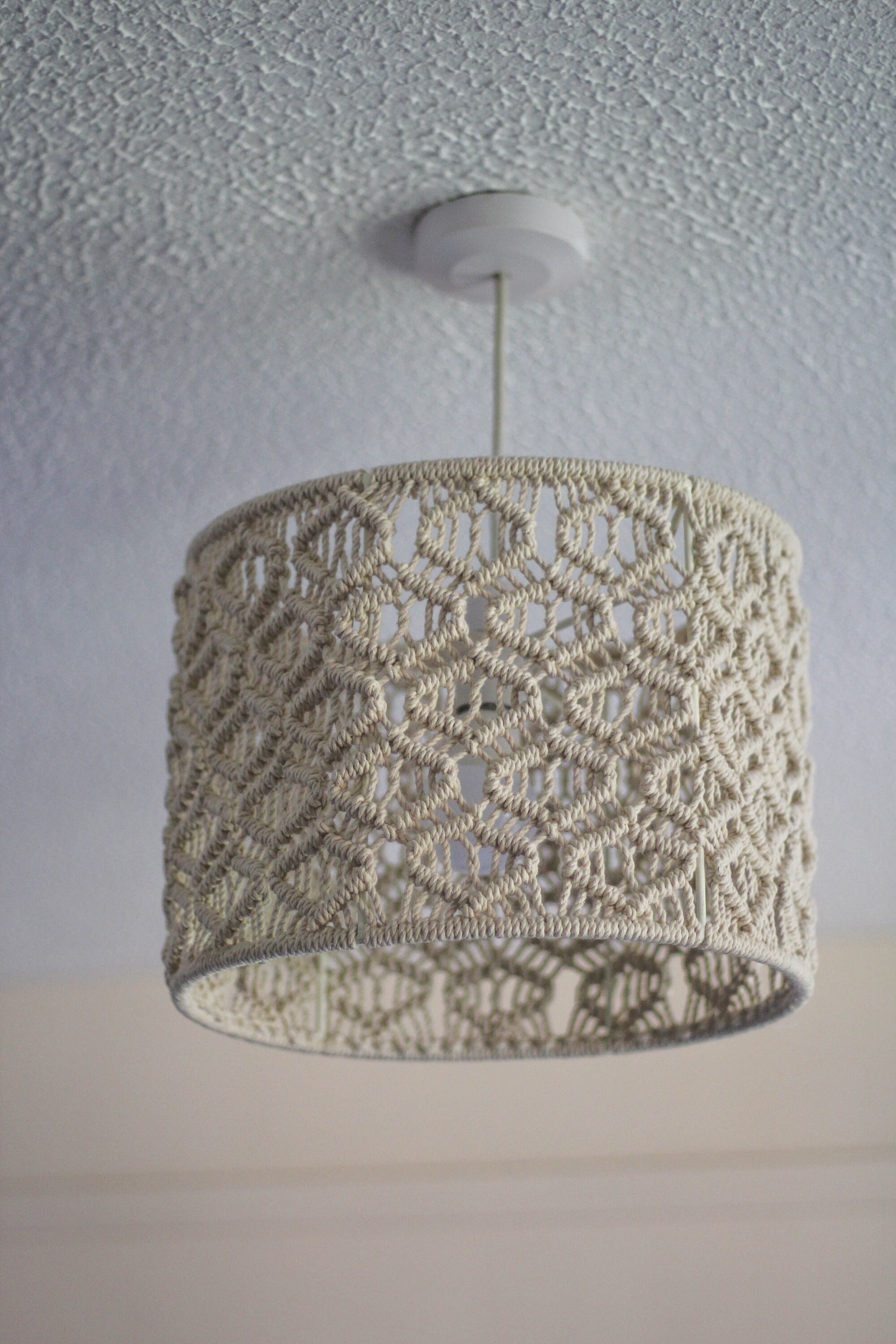 Dunelm macrame lampshade online