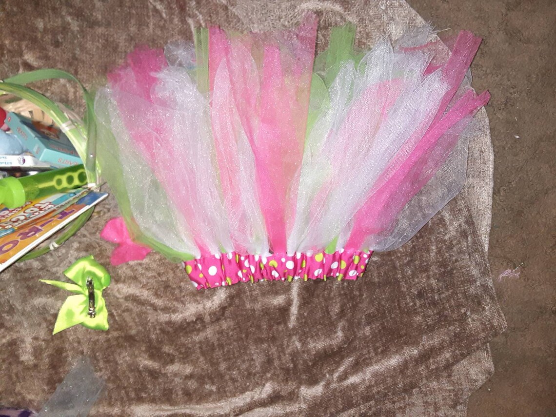 Canasta de Pascua de falda de tul | Etsy