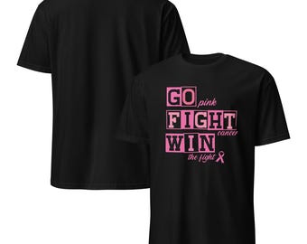 Brustkrebs Bewusstsein Shirt: Unisex Support Tee