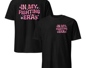 Unisex Brustkrebs-Aufklärungs-Shirt: Fighting Eras Tee