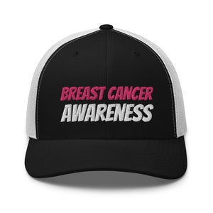 Breast Cancer Awareness Trucker Cap | Breast Cancer Awareness Hat | Support Breast Cancer Awareness Cap | Fight against Breast Cancer Hat