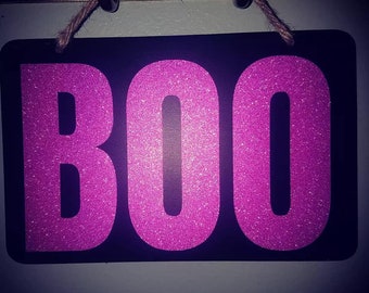 BOO Wall Sign