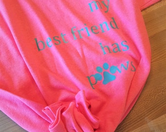 My Best Friend Has Paws - Kids T-Shirt