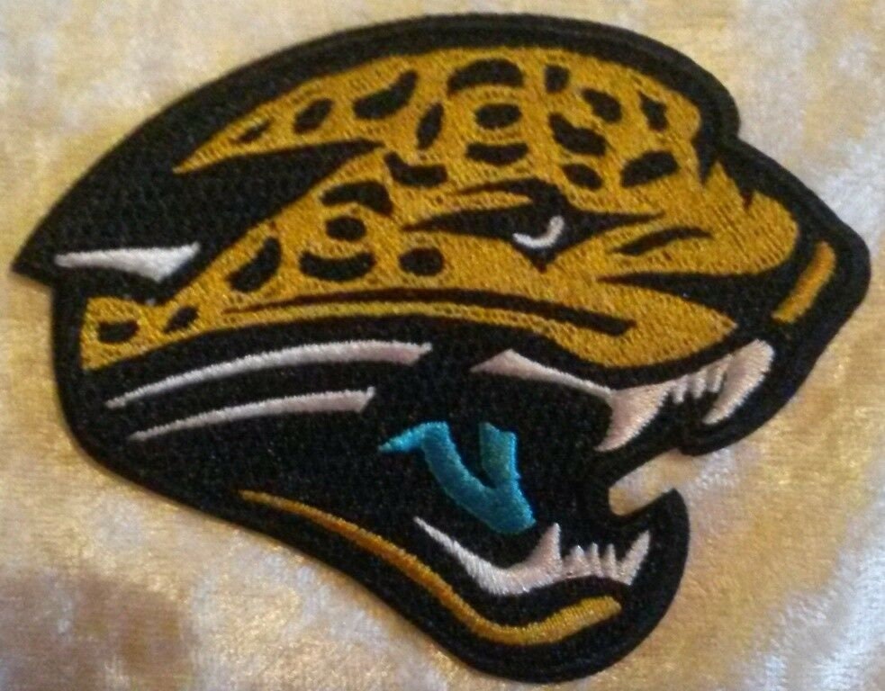 Jacksonville Jaguars 3.25 Iron On Embroidered Patch | Etsy