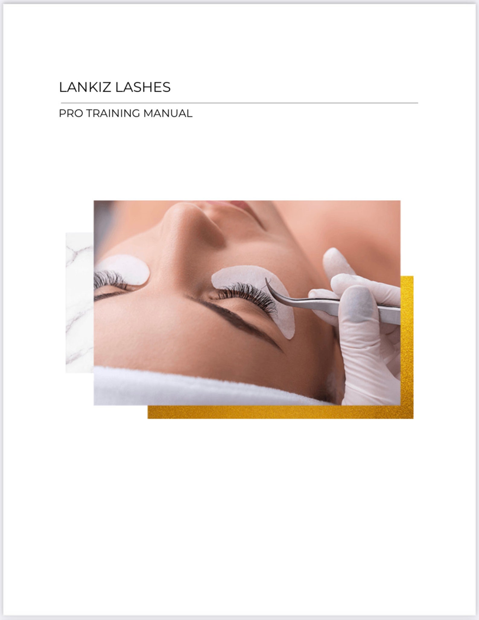 Eyelash Extension Training Manual | Etsy