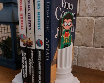 3D-Printed Roman Column Bookend – Matching Pair
