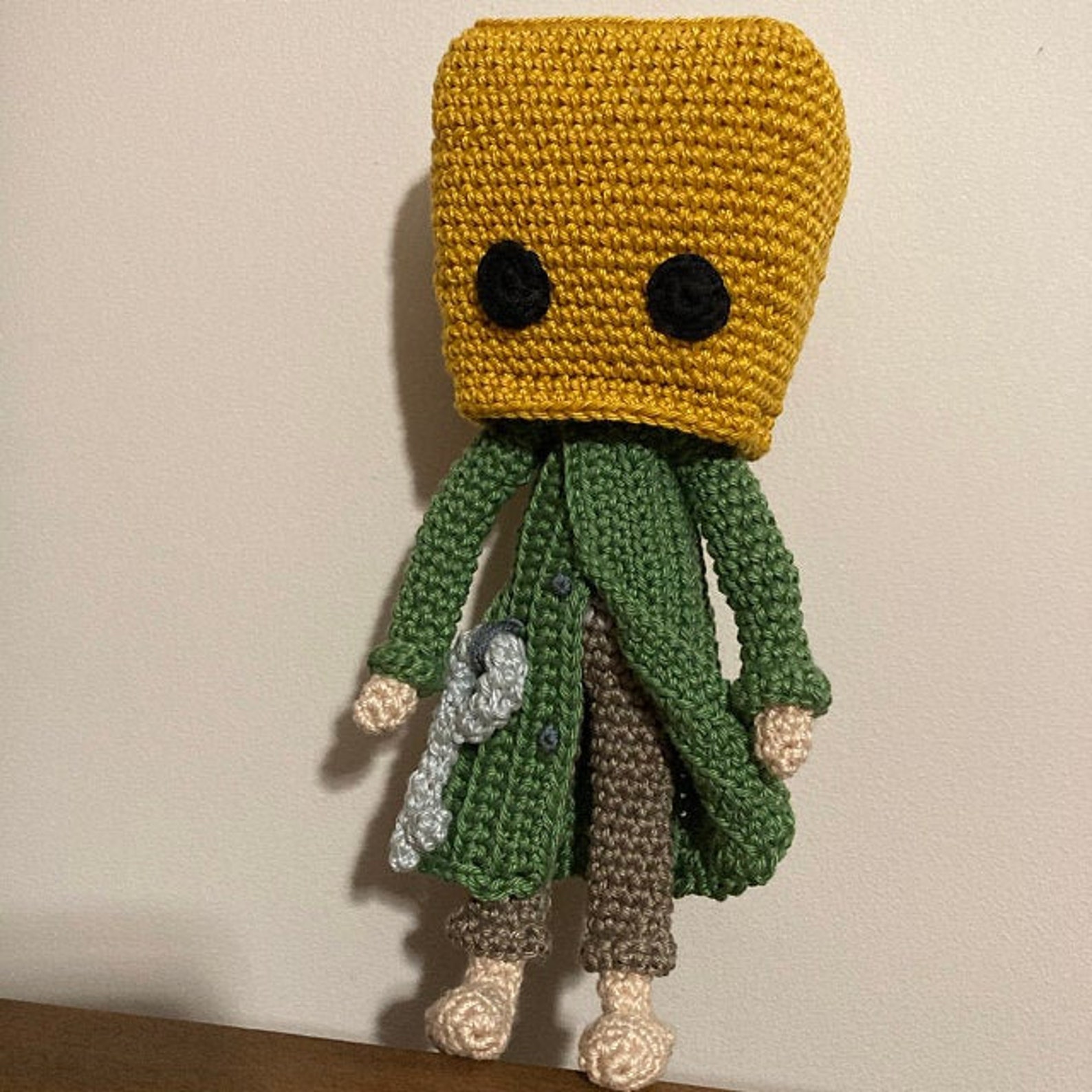 Little Nightmares Inspired Doll Crochet Little Nightmares Etsy
