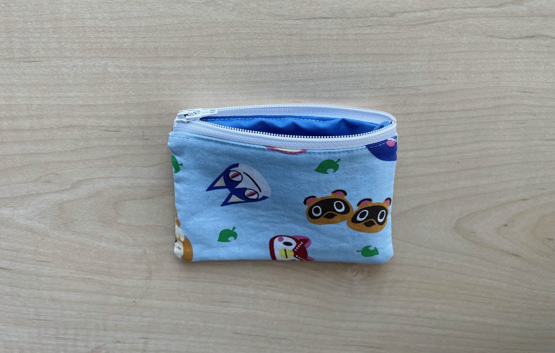 Animal Crossing Zipper Pouch Small Size / Coin Purse / Coin Etsy