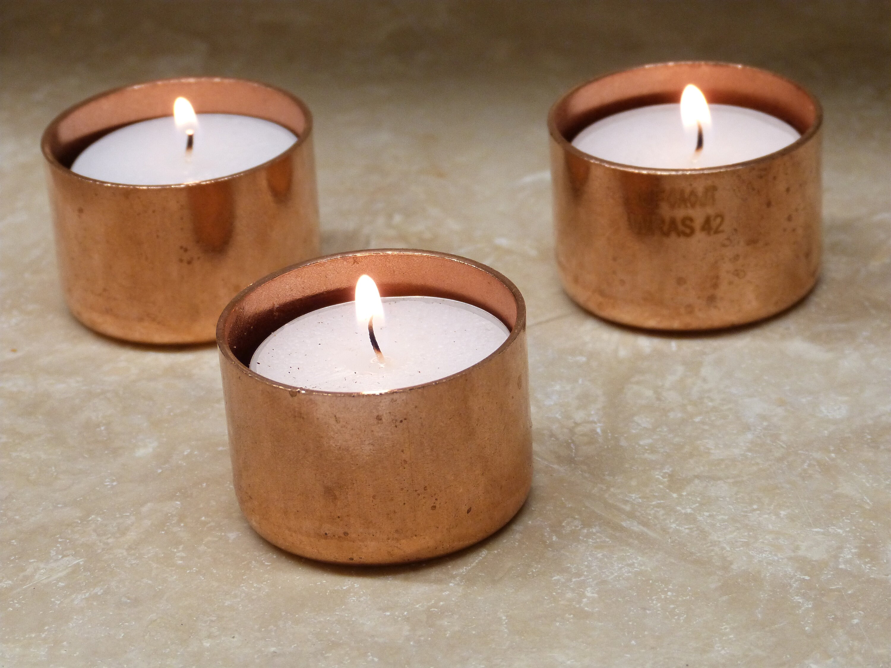 Copper Tea Light Holders UK Tea Light Holders Tea Light Etsy UK