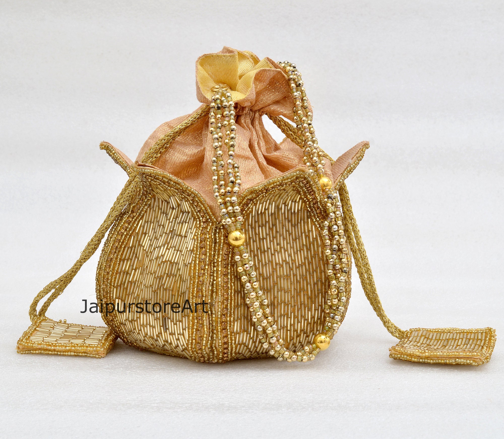 Buy Gold Clutch Bag for Women Online from India's Luxury Accessories  Designers 2024