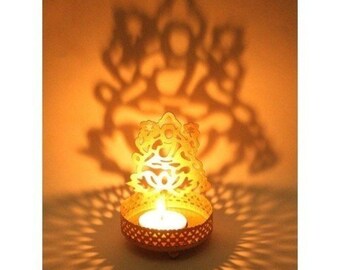 Portavelas Shadow Laxmi, favor de inauguración de la casa, favores de Diwali Puja, estatuas de Ganesha, artículos de Thamboolam, regalo de Navaratri, Lord Ganesh,