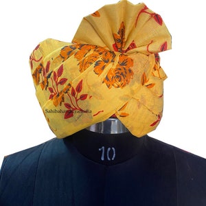 Indian Men Women Bride Groom Turbans/Pagdi Safa Hat / for Barati/Swagat/Welcome Pagdi for Men /Milni/Return Gift/ Wedding Favours Mix Color zdjęcie 3