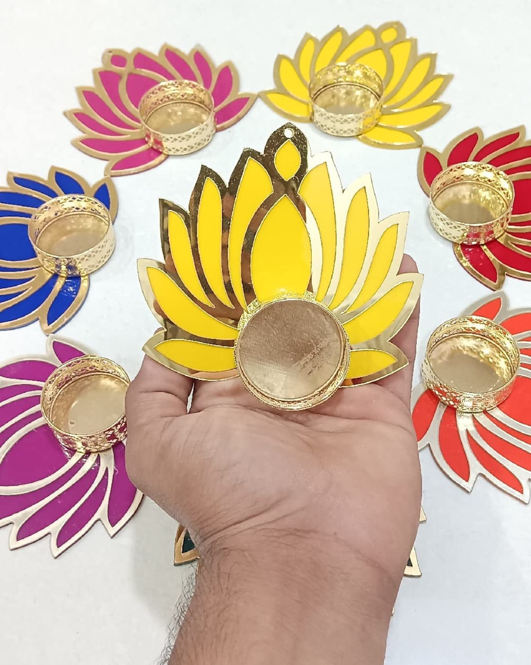 100 Pcs Tea Light Holders, Diwali Diyas, Diwali Gift, Home Decor