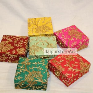 100 Stück indische süße Boxen, Diwali Geschenke, indische Geschenkbox, indische Brautjungfer Box, Rückkehr Geschenk, Hochzeitsbevorzugung, Ehe Geschenk, Shagun Box Bild 4