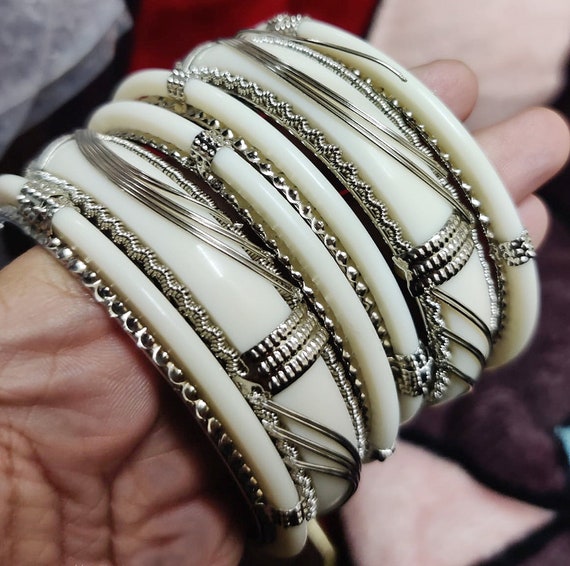 Thin Handmade Hammered Sterling Silver Stack Bangle Bracelets Artisan  Jewelry Mixed Media by Nadina Giurgiu - Pixels