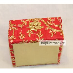 100 Stück indische süße Boxen, Diwali Geschenke, indische Geschenkbox, indische Brautjungfer Box, Rückkehr Geschenk, Hochzeitsbevorzugung, Ehe Geschenk, Shagun Box Bild 6