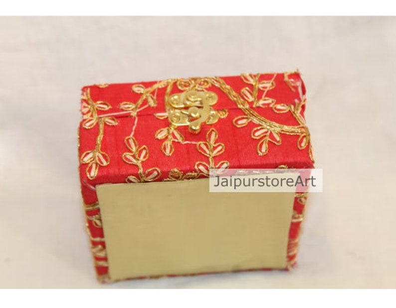 100 Stück indische süße Boxen, Diwali Geschenke, indische Geschenkbox, indische Brautjungfer Box, Rückkehr Geschenk, Hochzeitsbevorzugung, Ehe Geschenk, Shagun Box Bild 6