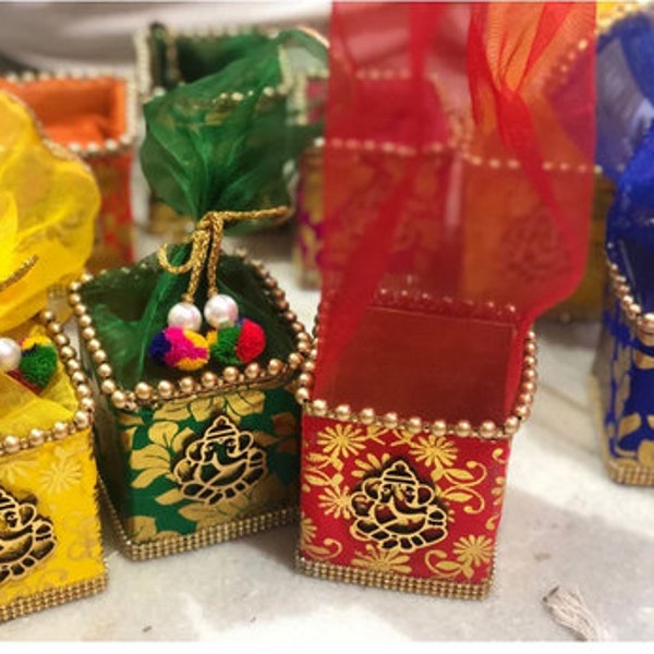 10-100 PCs Indian Sweet Boxes, Wedding Gift, Indian Gift Box, Bridesmaid Box Gift, Return Gifts, Wedding Favor, Marriage Gift, Shagun Box