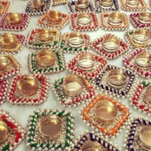 100 Pcs Tea Light Holders Diwali Diyas Diwali Gift Home Etsy