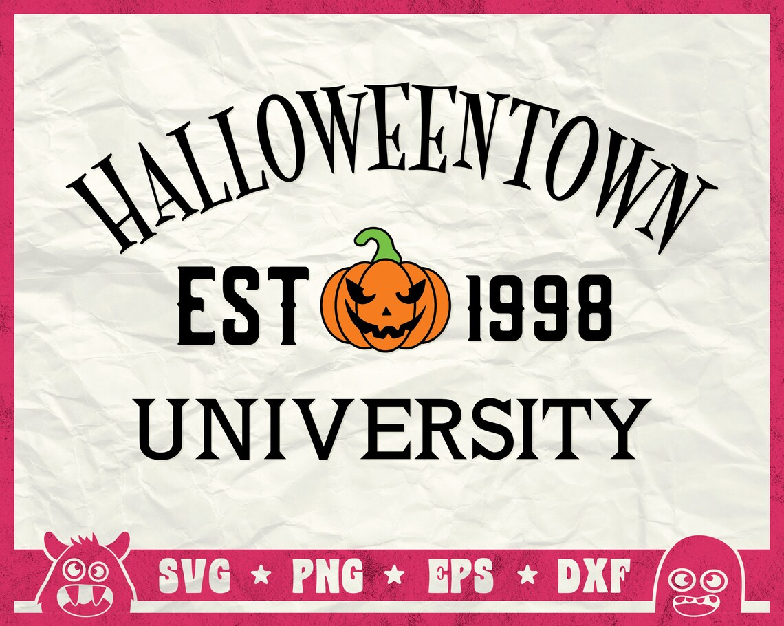 Halloweentown Svg Halloween Town Svg Halloween University - Etsy