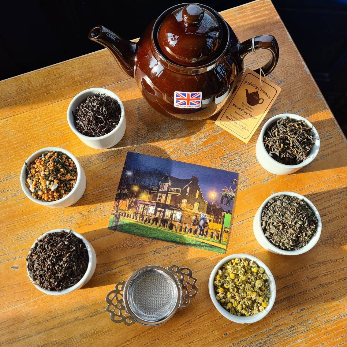 Silk Road Tea Set Tea Taster Tea Pot Tea Strainer Organic Loose Leaf