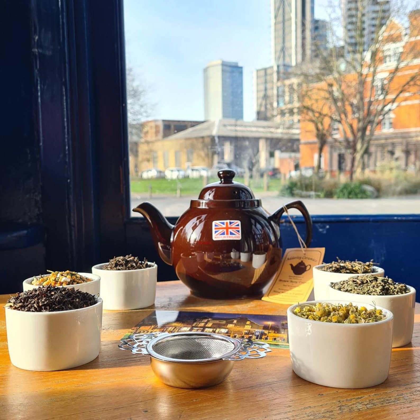 Silk Road Tea Set Tea Taster Tea Pot Tea Strainer Organic Loose Leaf