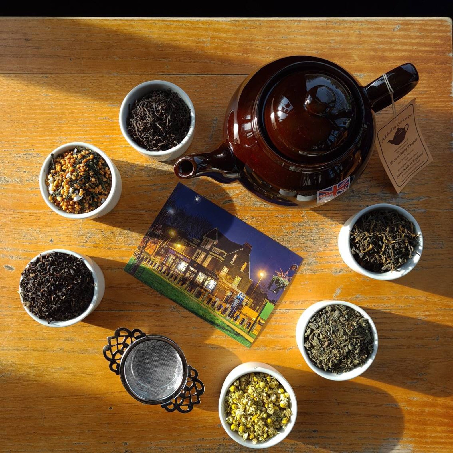 Silk Road Tea Set Tea Taster Tea Pot Tea Strainer Organic Loose Leaf