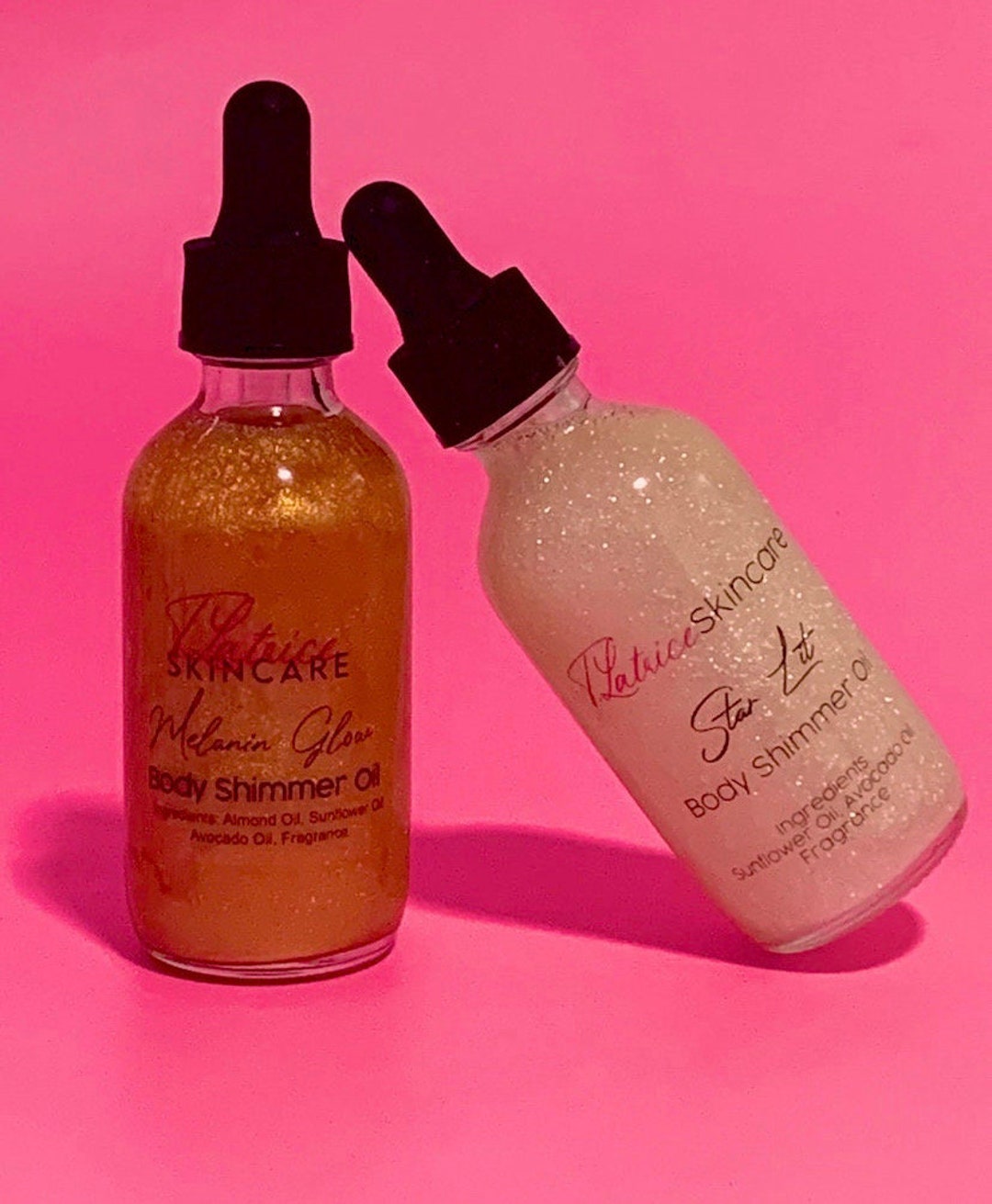 Body Shimmer Oil Etsy Italia